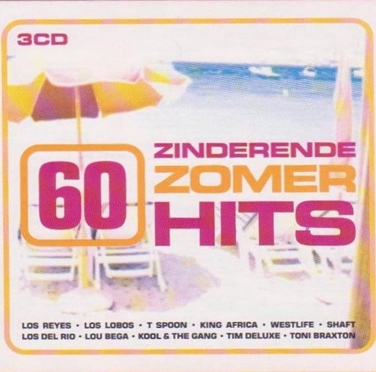 60 Zinderende Zomer Hits, Various | Media condition: Very Good Plus (VG+) | 3 x CD Compilation