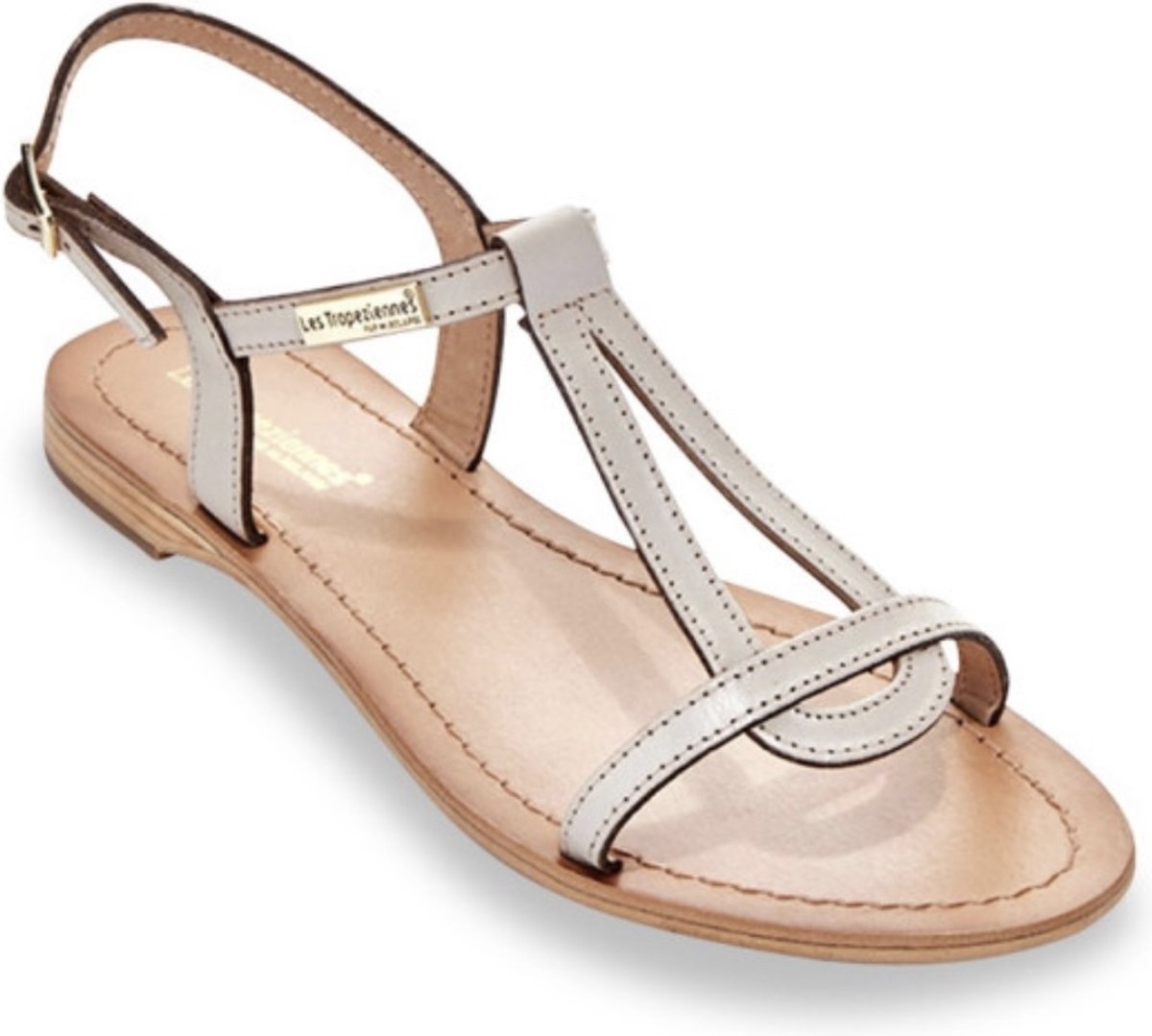 Les Tropeziennes sandalen model Hamess C063442 creme maat 38