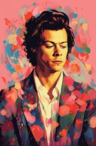 Harry Styles Poster - Poster Muziek - Sign Of The Times - Abstract Poster - 51x71 - Geschikt om in te lijsten