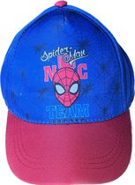 Marvel - Casquette Spider-man - Casquette - Garçons - Junior - Textile Blauw & Rouge - Taille 52 cm