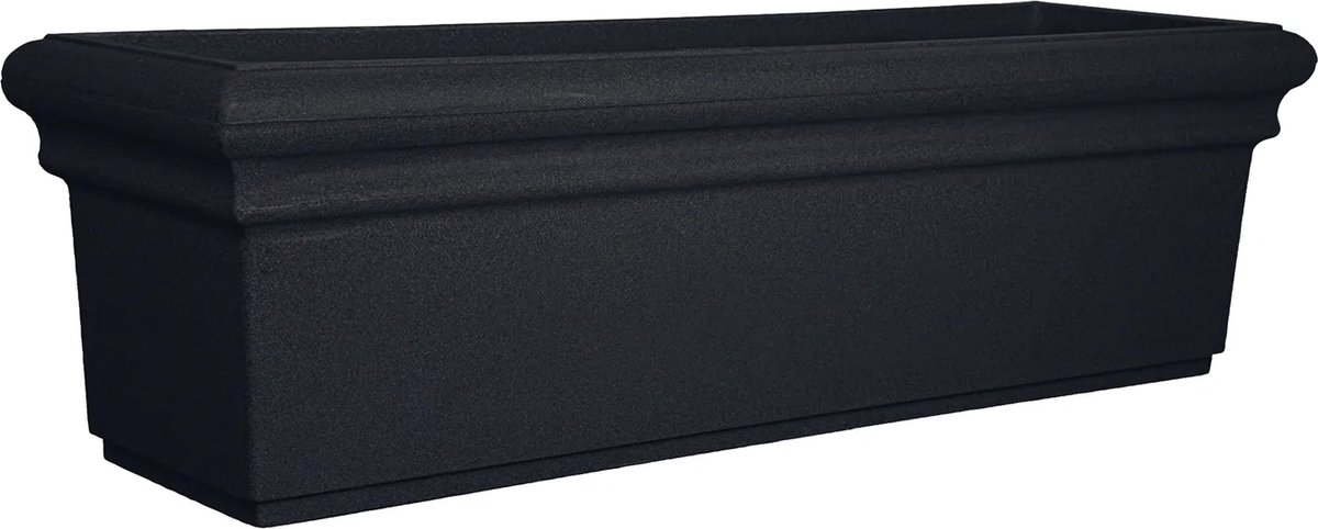 90L zwarte raamplantenbak - Prestige Stockholm