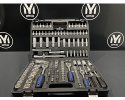 Ktools - Doppenset - 171 delig - Professioneel - Gereedschapsset - Hoog kwaliteit metaal