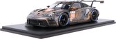 De 1:18 Diecast Modelauto van de Porsche 991 RSR-19 4.2L Team Hardpoint Motorsport #99 van de 24H LeMans van 2022. De rijders waren A. Haryanto / A. Picariello en M. Rump. De fabrikant van het schaalmodel is Spark. Dit model is alle