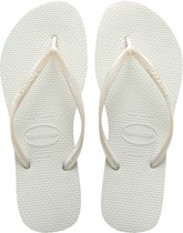 Chaussons Femme Havaianas Slim - Blanc - Taille 37/38