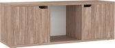 vidaXL-Tv-meubel-88,5x27,5x30,5-cm-bewerkt-hout-grijs-sonoma-eiken