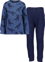 Blue Seven KIDS BOYS BASICS Jongens Pyjamaset - blauw - Maat 92