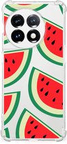 Smartphone hoesje OnePlus 11 Telefoonhoesje met tekst met transparante rand Watermelons