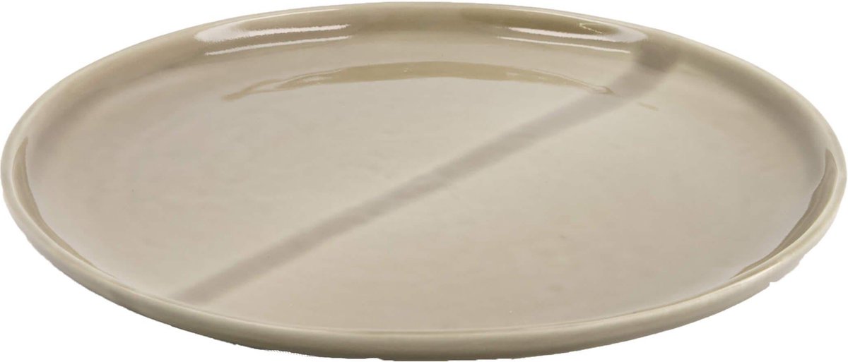 Nosse Ceramics - Dinerbord Svelte olive 27cm (set van 6) - Dinerborden