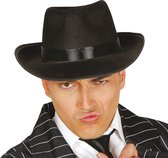 Chapeau trilby noir / fedora - Déguisement à thème gangster / mafia adulte