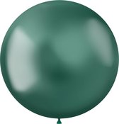 Folat - ballon XL Intense Chrome Green 48 cm - 5 stuks