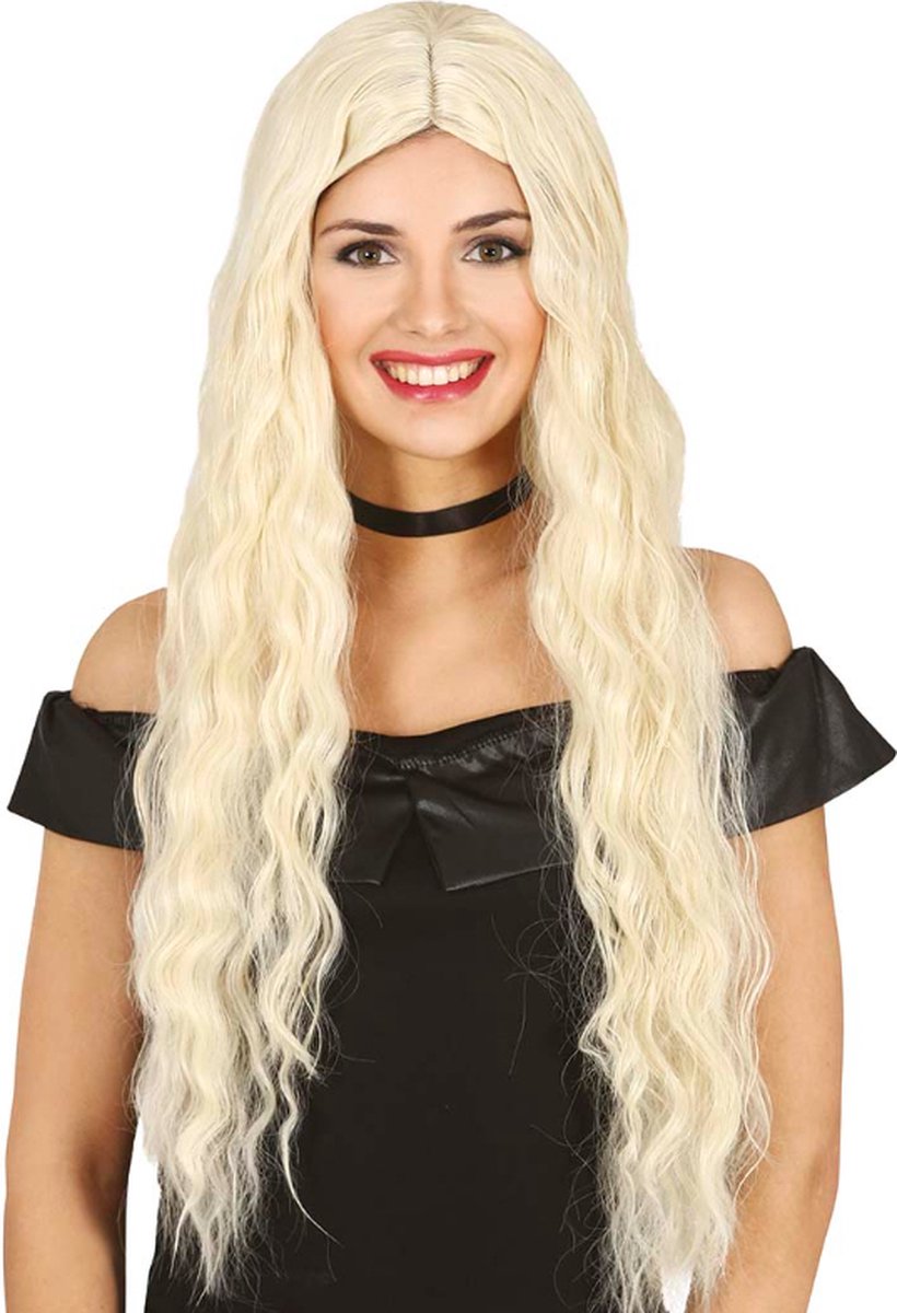 Fiestas Guirca - Blonde pruik