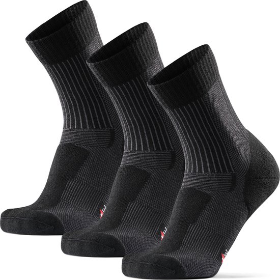 DANISH ENDURANCE Chaussettes de marche légères en laine mérinos Chaussettes de sport femme et homme - anti ampoules - Taille 39-42