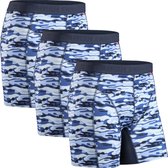 DANISH ENDURANCE Classic Fit Boxers Sports Underpants Hommes - 3 paires - Taille M