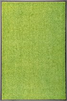 vidaXL - Deurmat - wasbaar - 60x90 - cm - groen