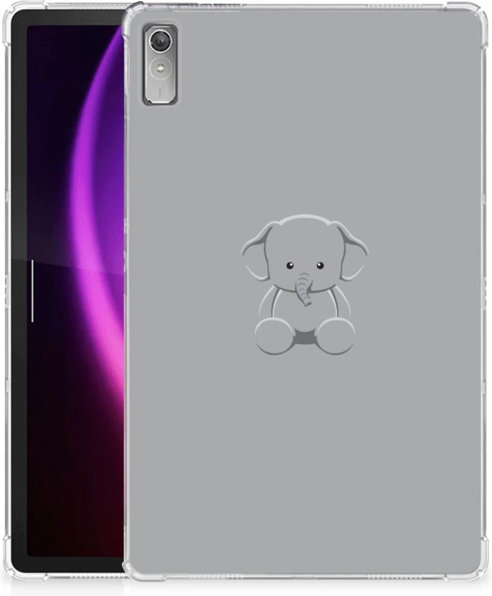 Lenovo Tab P11 Gen 2 Tablet Back Cover Grijs Baby Olifant