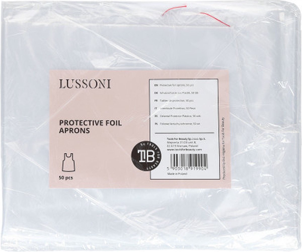 Lussoni - Wegwerp Verfschort Transparant - 50stuks
