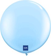 Folat - Folatex ballon XL 90 cm (per stuk) Std Licht Blauw