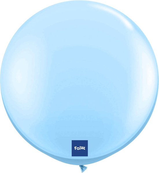 Ballon bleu clair