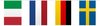 Folat - Vlaggenlijn Europa Vierkant (10 meter)