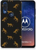 TPU Hoesje geschikt voor Motorola One Vision Leopards