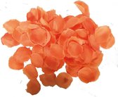 Folat - Luxe rozenblaadjes Oranje 144 stuks