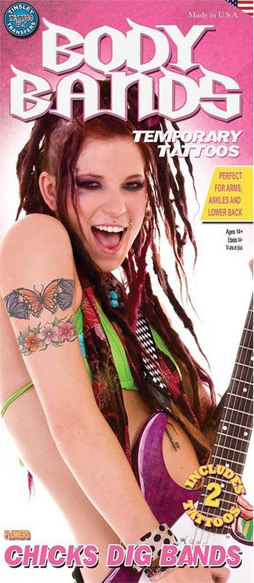 Tinsley Neptatoeage Body Bands Flowers Polyester