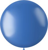 Folat - ballon XL Radiant Royal Blue Metallic - 78 cm