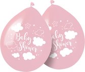 Folat - Ballonnen Baby Shower Roze 8 stuks 30 cm