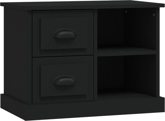 vidaXL-Nachtkastje-60x35,5x45-cm-zwart