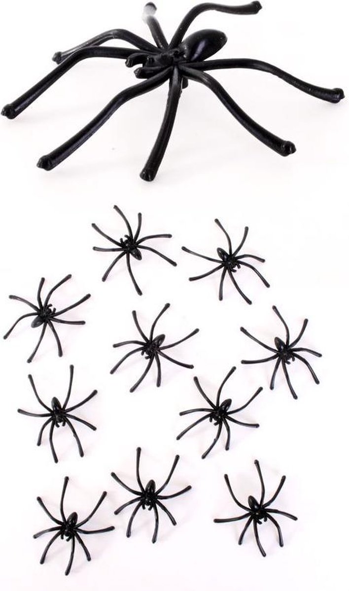 spinnen   10 stuks  5 cm groot