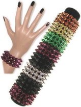 Armband spikes diverse kleuren