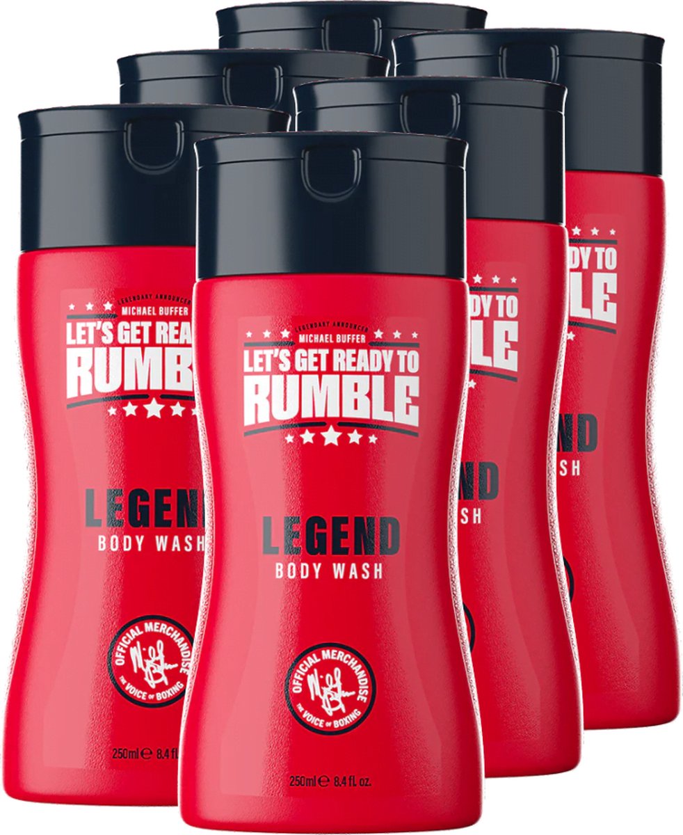 Let's Get Ready To Rumble Douche 250ml - Legend 6x