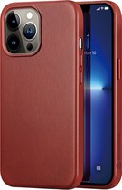 Dux Ducis - Série Naples - Coque Apple iPhone 13 Pro - Coque arrière avec anneau magnétique - Rouge