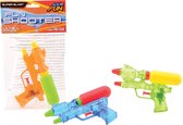 Waterpistool - Buitenspeelgoed - Waterspeelgoed - Watergeweer - Waterpistooltjes - 16 cm - multicolor