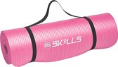 Tapis de fitness Rose / Pink + maintenant avec corde à sauter gratuite - sports à l'extérieur ou à l'intérieur - dbSKILLS - antidérapant - tapis de sport -yogamat extra épais 183 cm 61 cm 1,5 d'épaisseur maintenant avec sangle de transport gratuite!