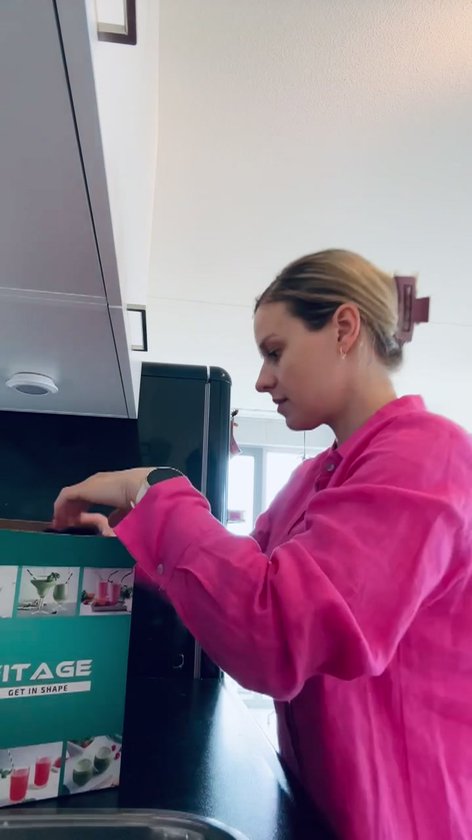 FITAGE Blender - Smoothie Maker - 500w Blender to Go - Blenders - 2x 650ml Smoothie Beker