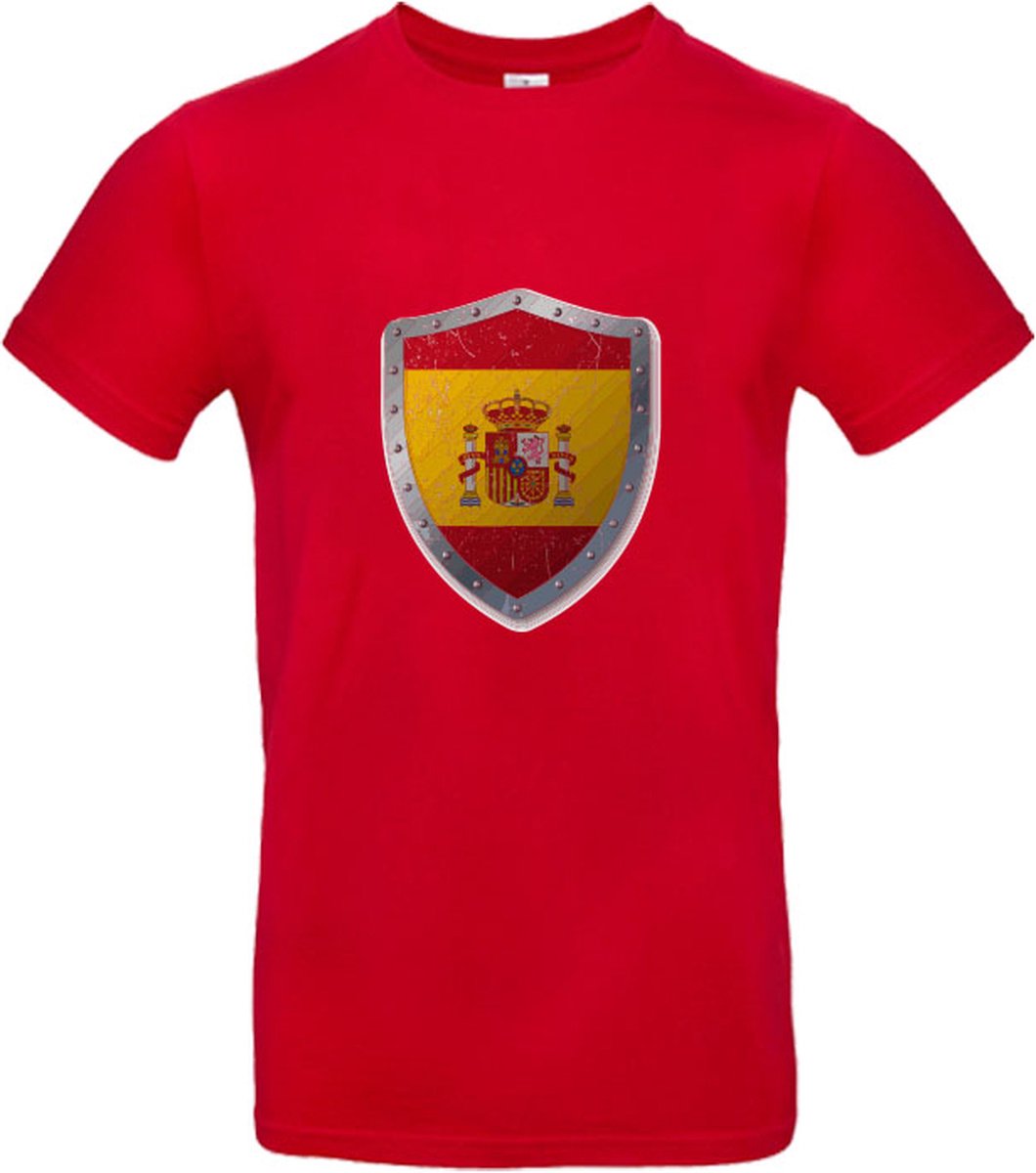 Spanje WK 2026 Rood T-shirt - España Voetbal Supportersshirt - Unisex
