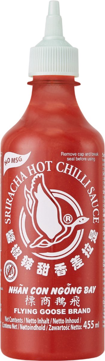 Flying Goose Srirachasaus (No MSG) 12 x 455 ml