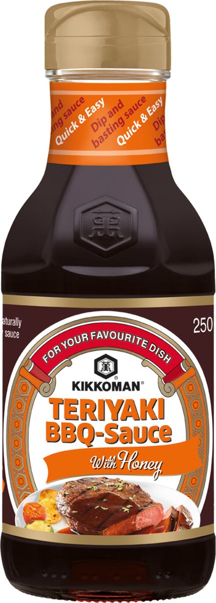 Kikkoman Teriyaki BBQ-saus 250 ml