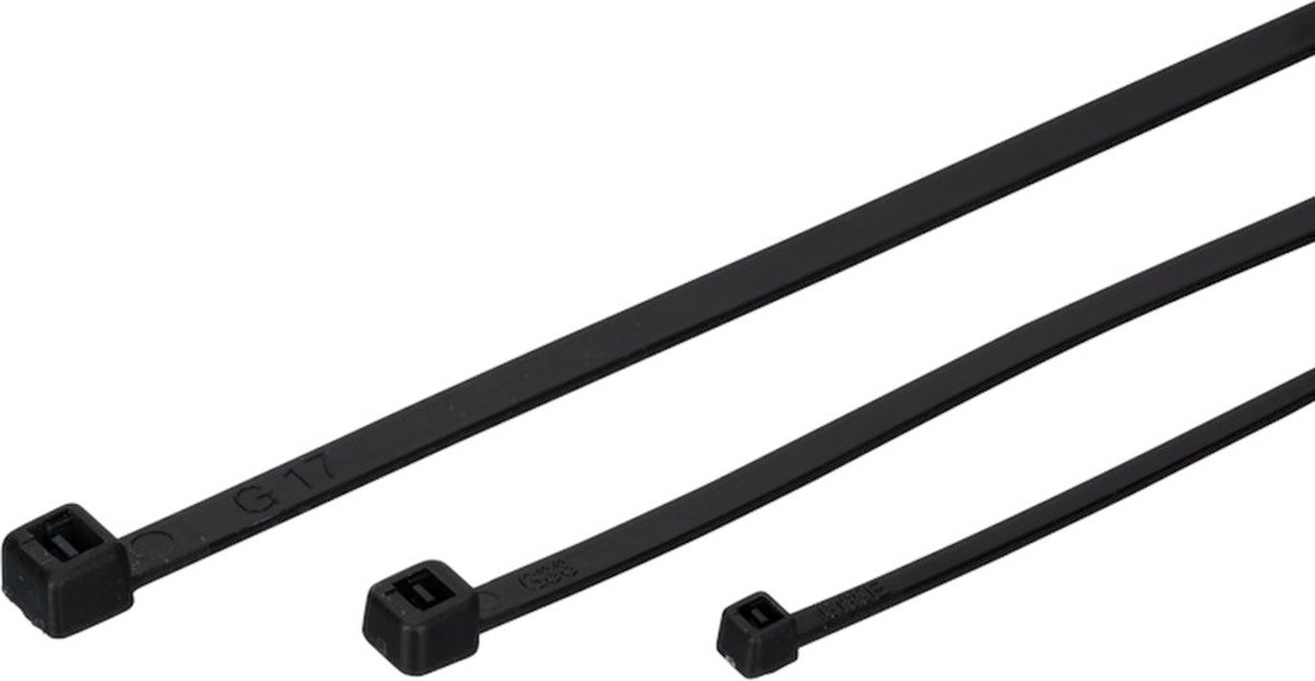 Tirex - Kabelbundelband 12,6 mm 480 mm zwart 100st. zak