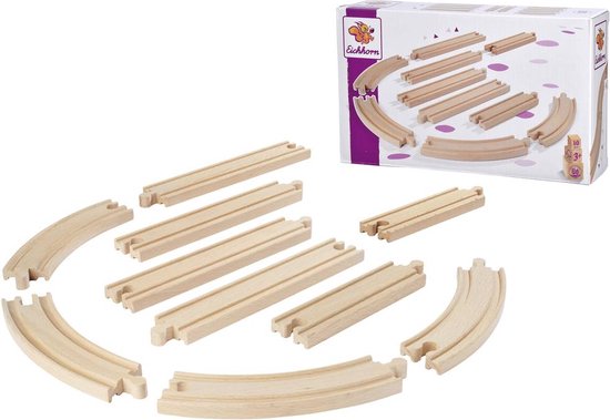 Treinsein Rails Eichhorn Houten trein Rails 100006403 | bol