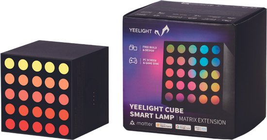 Yeelight YLFWD-0007 - Cube Matrix Extension - uitbreidingskubus voor de Yeelight Cube modulaire verlichting