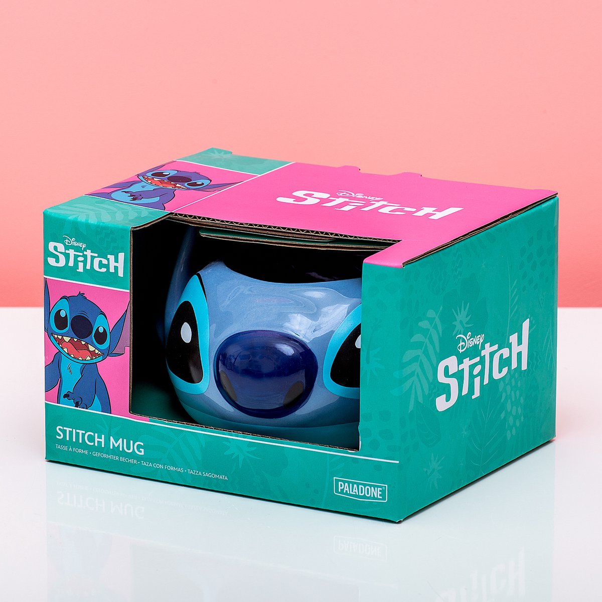 Stitch‑vormige Mok – Officieel Gelicentieerde Disney Merchandise, Handbeschilderde Lilo & Stitch Keramische Koffiekop 450 ml (15 oz) – Paladone — cadeau in Spellen & Speelgoed - foto 4