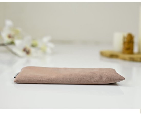 Fluwelen Oogkussen met Lavendel - Roze van Yoga Styles — afbeelding 4