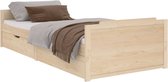 vidaXL-Bedframe-met-lades-massief-grenenhout-90x200-cm