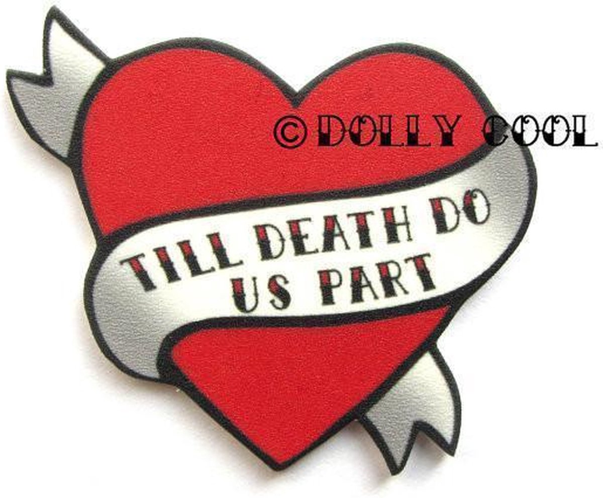 Dolly Cool - Till death do us part - broche