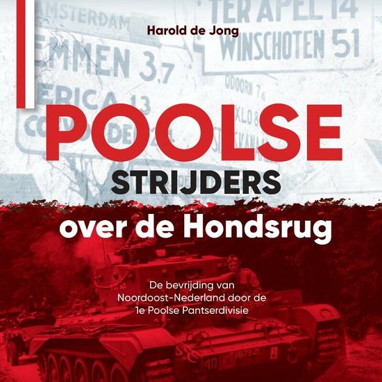 Foto: Poolse strijders over de hondsrug