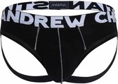 Andrew Christian Show-It Jock Black - MAAT S - Heren Ondergoed - Jockstrap voor Man - Mannen Jock