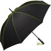 Fare® Seam middelgrote golfparaplu zwart limegroen 115 centimeter windproof windbestendig