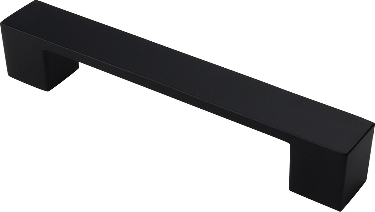 Lavuzo Handgreep Zwart Kubus | Boorafstand 128 mm | Per Stuk